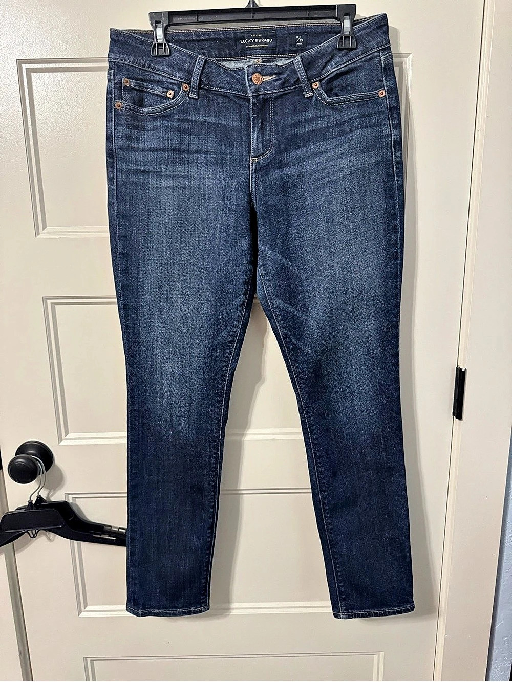 Lucky Brand Lolita Skinny Jeans Blue Waist 29 Size 8